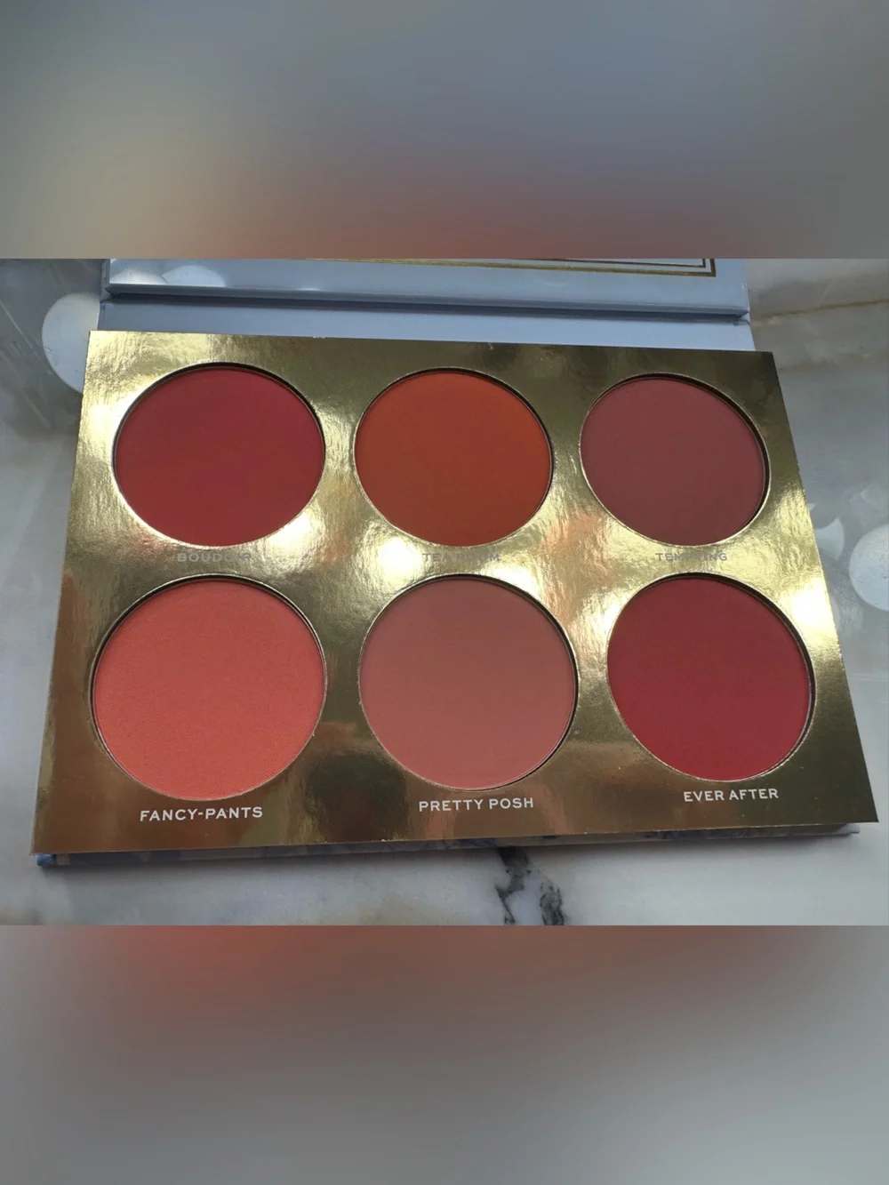 Jaclyn Hill Rouge Romance Blush Palette- Peach